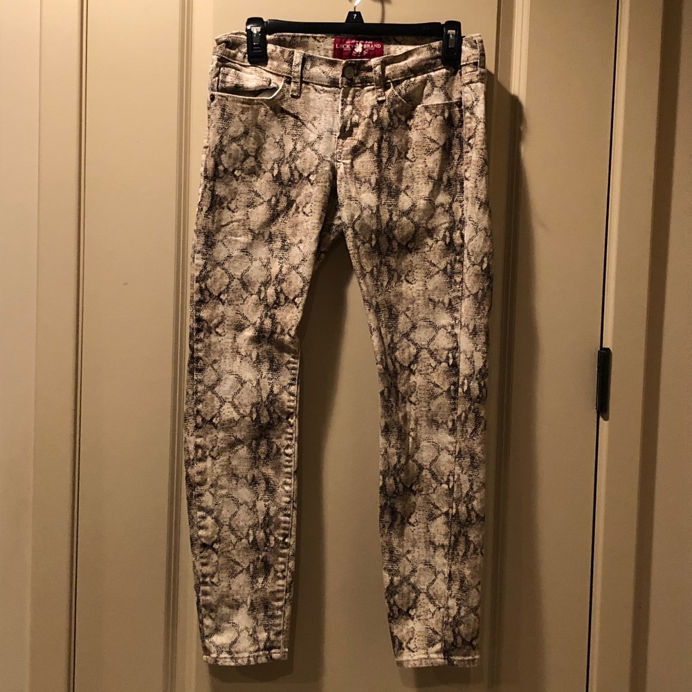Lucky Brand Charlie Skinny juniors pants size 6/28